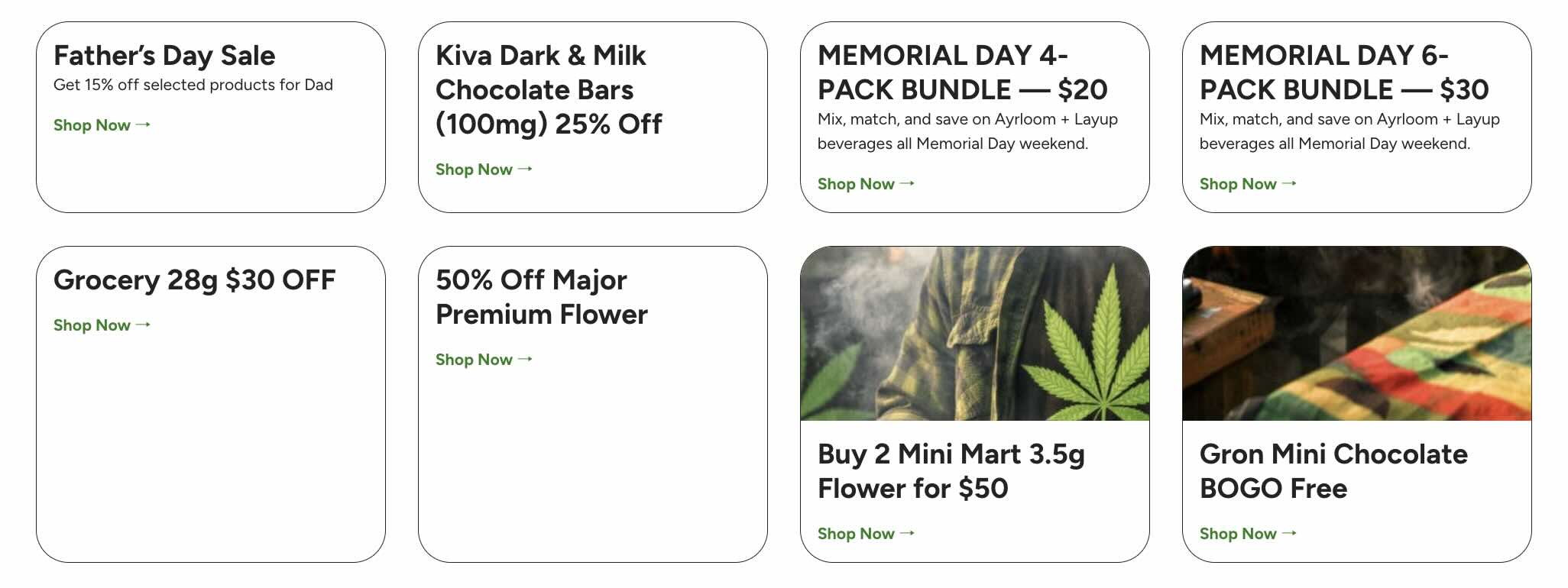 cannabis deals at chrome flwrs 